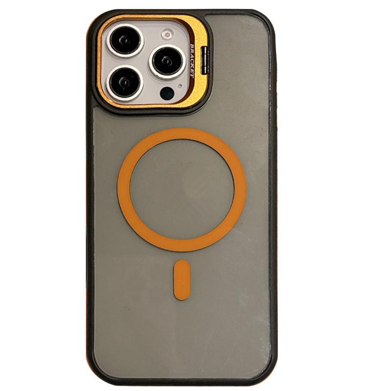 Magnetic iPhone 17 Pro Max Case with Two-Color Lens Bracket, Compatible with iPhone 16-12