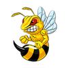 Car stickers Funny Self-adhesive Decal Angry Wasp Hornet Car Sticker Waterproof Auto Decors on Bumper Rear Window stickers