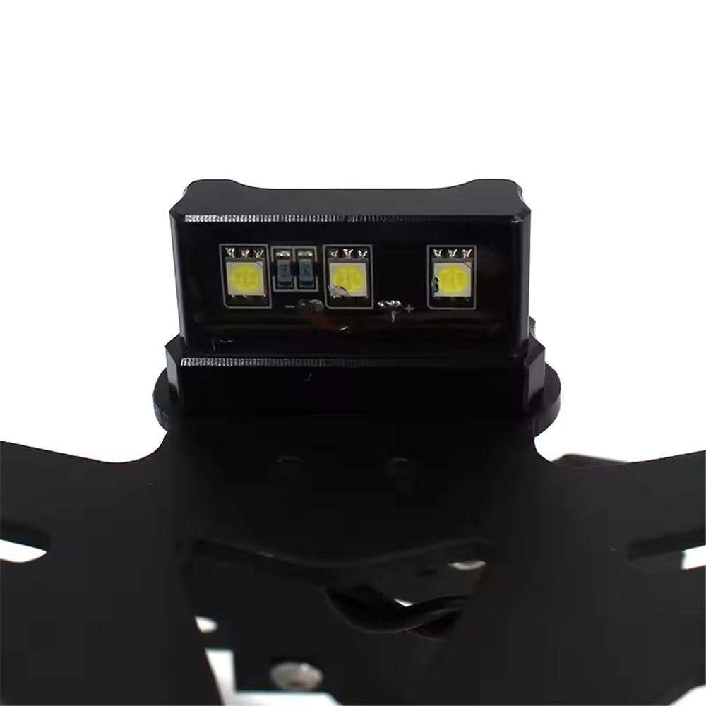 Motorcycle License Plate Holder Bracket For KAWASAKI Ninja 250 400 Z250 Z400 2018-2025 Tail Tidy Fender Eliminator Registration