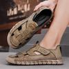 Hand-stitched Summer Men Sandals Breathable Outdoor Men Beach Sandals