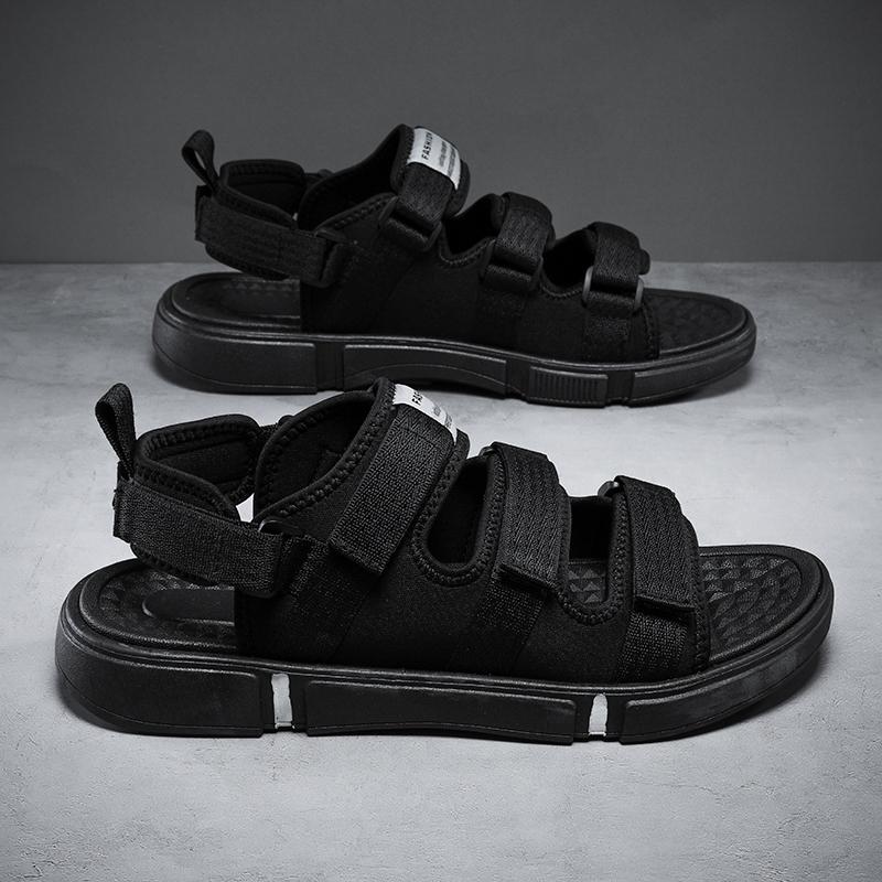 Fashion Summer Men's Sandals 2024 New Sandals Slippers Non-slip Waterproof Wading Shoes Beach Flip-flops Soft-soled Slippers Men's Shoes