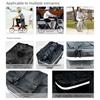 Waterproof Bike Rear Seat Bag Cycling Rear Seat Tail Storage Pouch Large Capacity Bicycles Trunk Bag Bike Panniers Bag