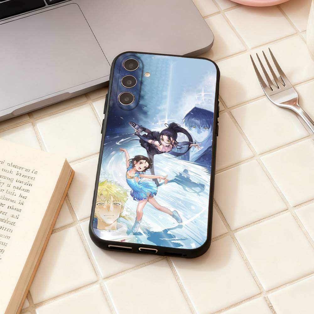 Medalist Anime Inori   phone Case For Samsung Galaxy A73,A72,A71,A70,A53,A52,A51,Others Soft Black Shell