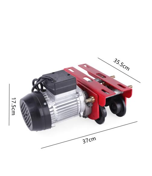 Electric Hoist Lift Tool, Mini Electric Hoist Tool, Miniature Electric Hoist Sports Car 1T Capacity Electric Trolley Straight