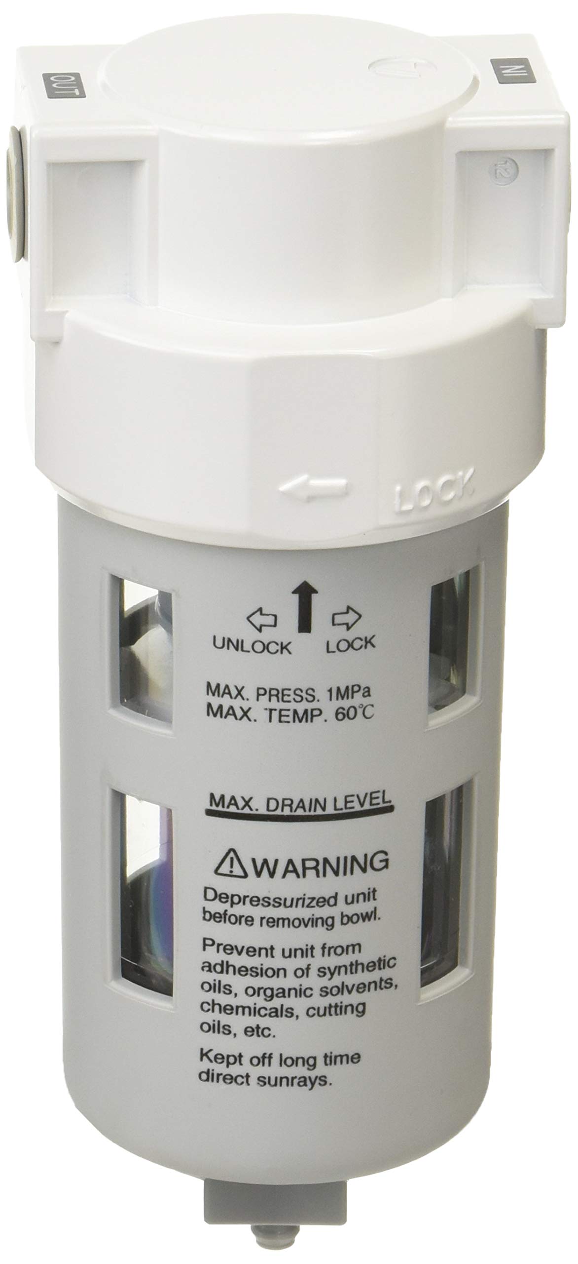 

TRUSCO Air TAF4038 Filter, Rc1/4 Diameter,