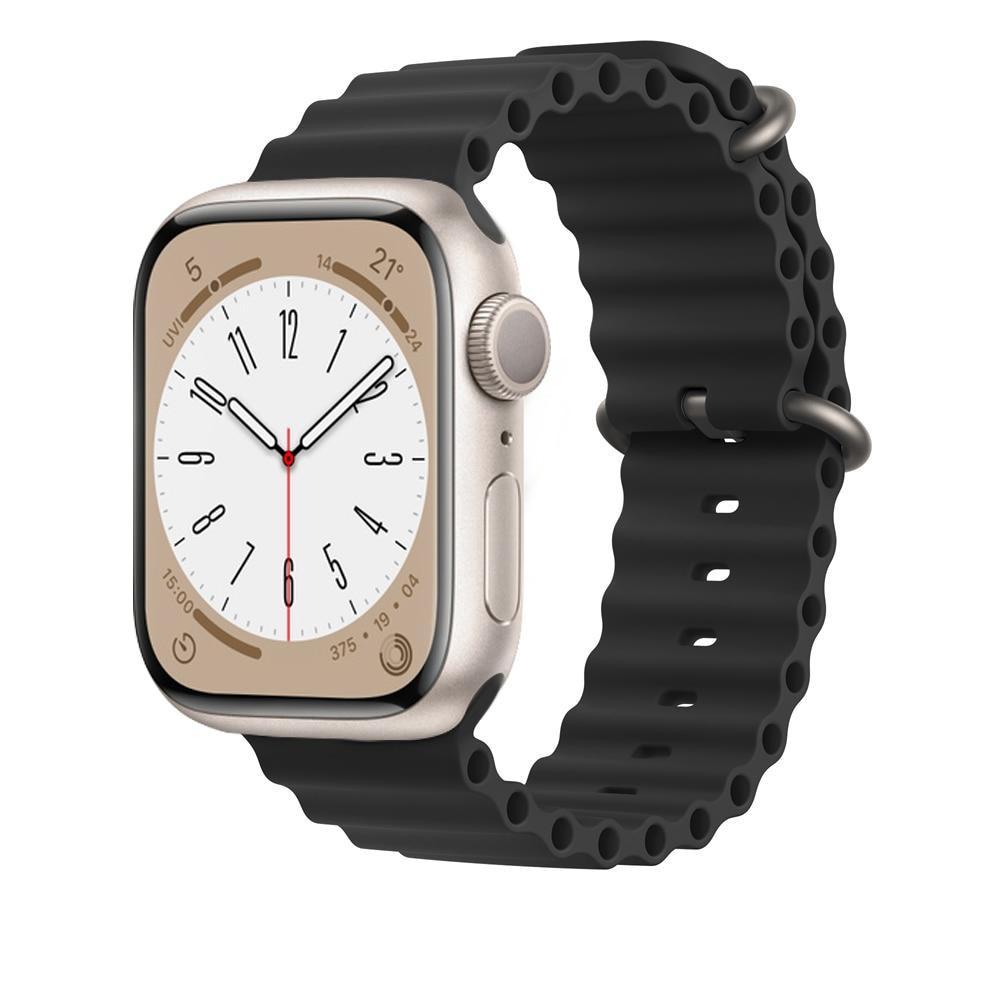 Ocean Strap for Apple Watch Řemínek 38mm 42mm 40mm 44mm 41mm 45mm Ultra 49mm silikonový náramek pro chytré hodinky iWatch Ultra série 7 6 5 4 3 2 1 se 8