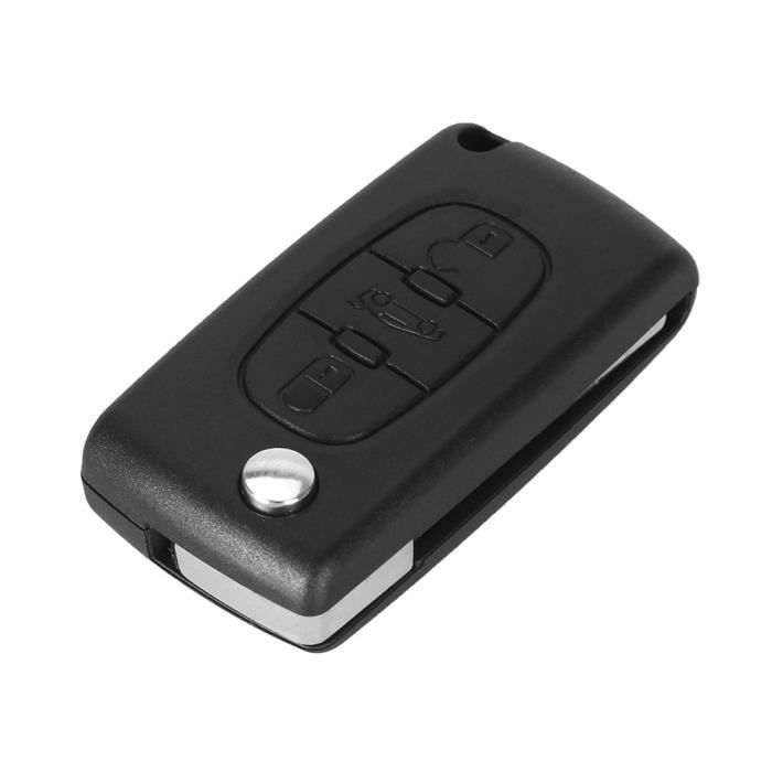 Key Fob for Citroen C3 Picasso C5 Peugeot 207SW 307SW 407SW 308SW 207 308 307CC RCZ Partner - CE0536 - 3 Buttons Phonillico®