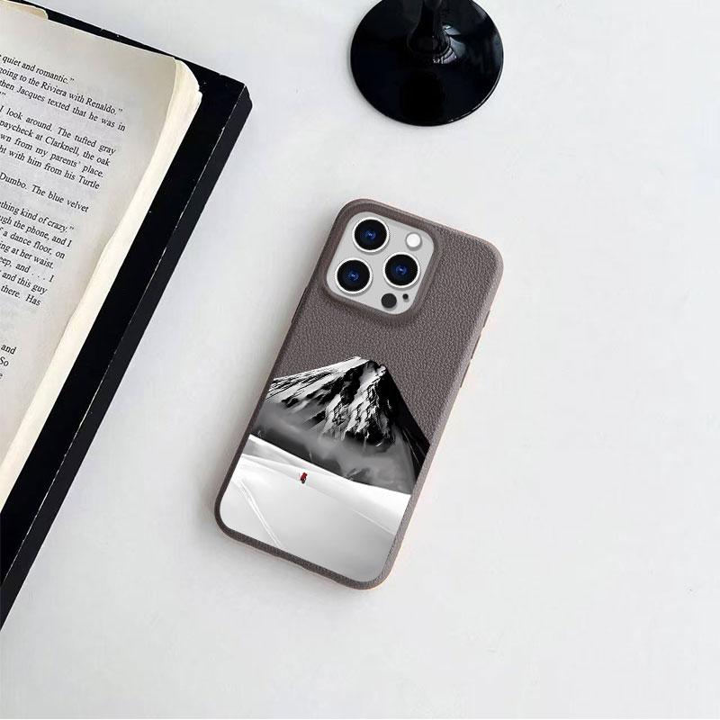 

Snow Moutain Lichee Pattern Phone Case For iPhone 17 Pro Max Air 16 16e 15 14 13 12 11 Pro Max Plus X XS MAX XR Back Cover iPhone X