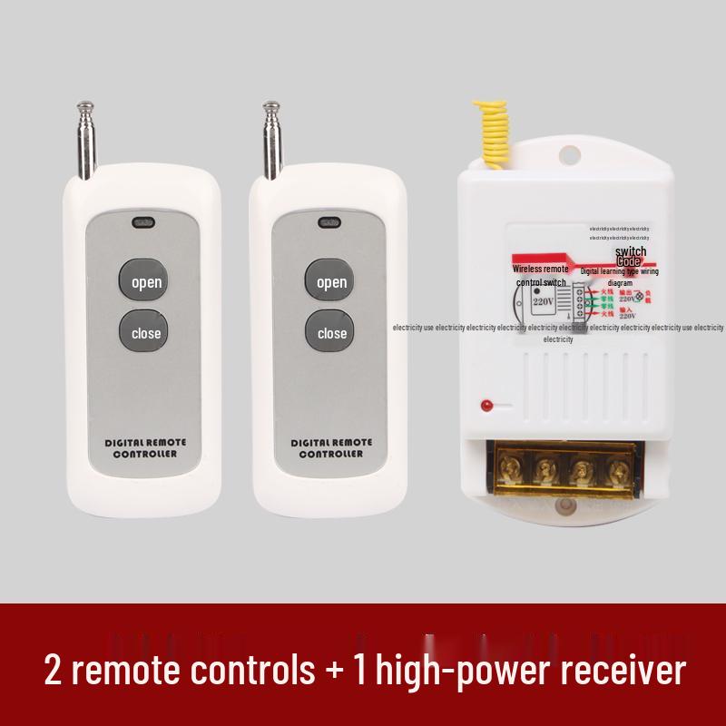 High-Power Submersible Pump with Smart Wireless Remote and Light Control, 220V Multi-Channel Wiring-Free Power Supply