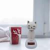Solar Powered Swinging Cat Doll Dancing Toy Cute Cartoon Small Animated Bobble Dancer Swinging Cat Dashboard Decoration