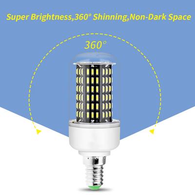 E12 E14 E27 LED Corn Bulb 4014 SMD AC 110V 220V LED Light Cool Warm White Light Bulb Energy Saving Ultra Bright Led Lamp