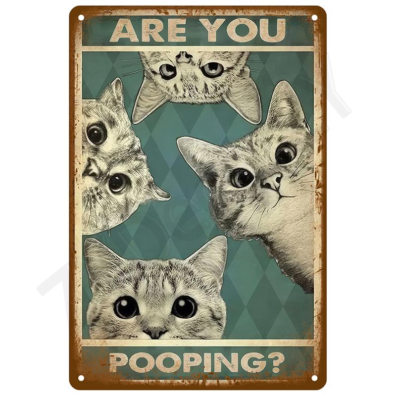 Vintage Metallschilder Blechschild Poster Man Cave Bar Retro Wandkunst Wandbild Outdoor Haus Badezimmer Heimzimmer Dekorationen Dekor