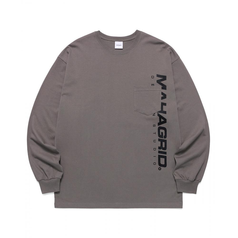 

ФУТБОЛКА MAHAGRID OVER POCKET LS OLIVEMG2BFMT558A