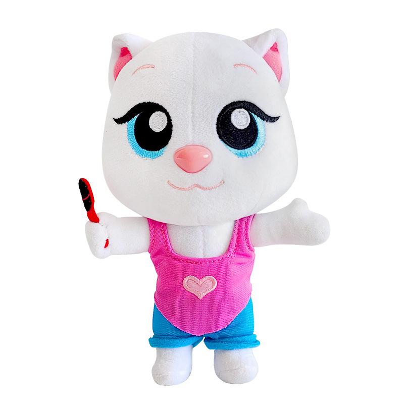 Nu pot vorbi Talking Tom și prietenii cu haine schimbătoare Jucării de plus 18 cm Păpuși Talking Tom Angela însoțesc păpușa pentru copii