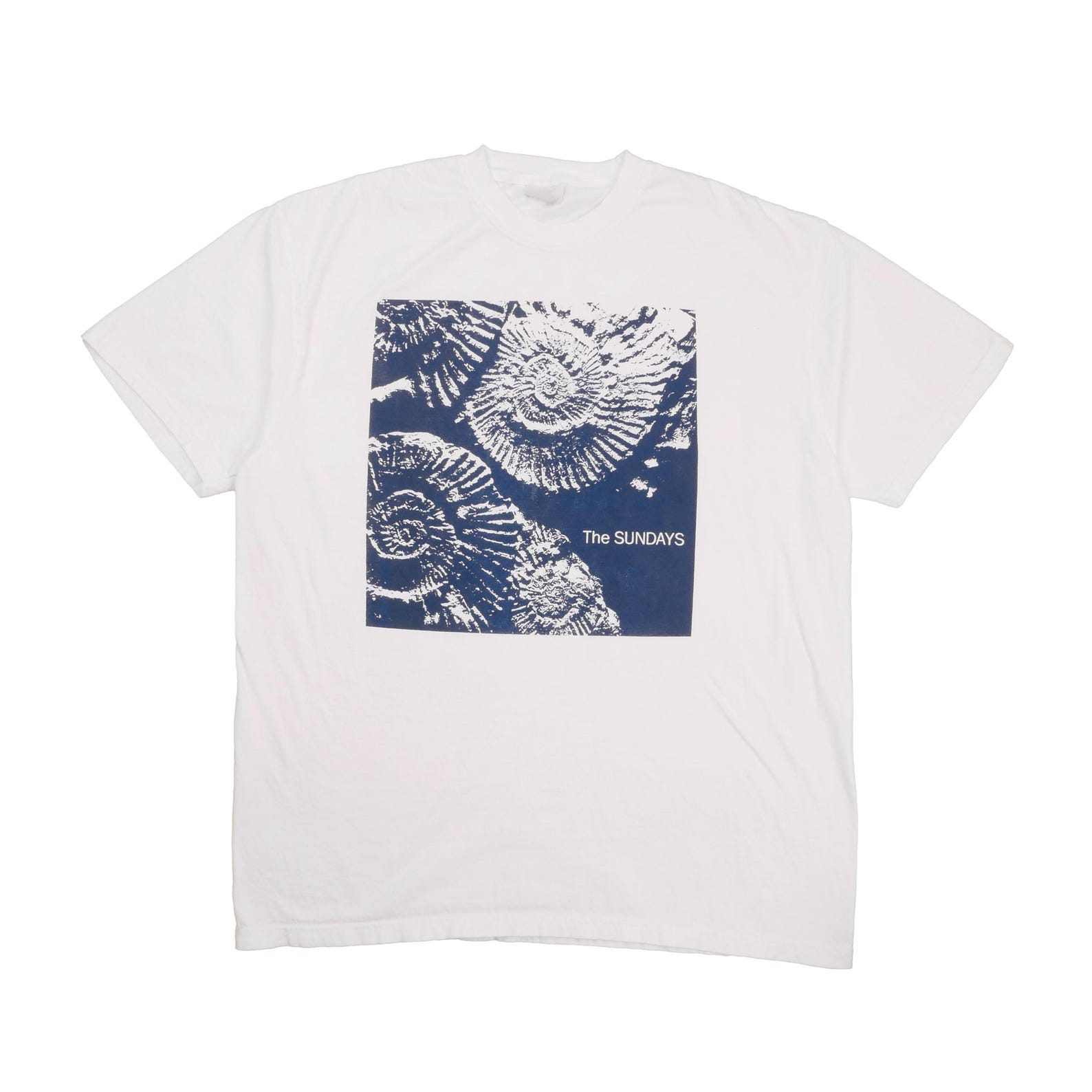 The Sundays Band Reading Writing And Arithmetic Album Tee Ultra White Shoegaze Rock Blind Tour Post Punk Alternative Grunge Band Shirt - XL L