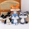 Cartoon Plush Fox Toy With Pp Cotton Filling For Kids Gift And Bedroom Decor