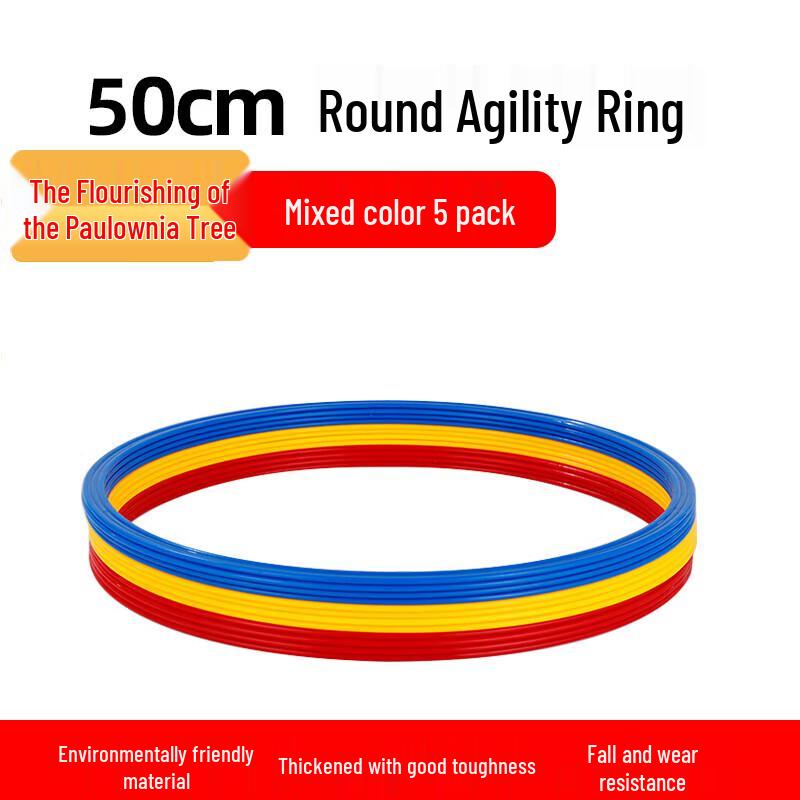Kids  Agility Training Hoops Set