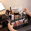 3-layer Transparent Cosmetics Storage Rack, Perfume Display Rack, Multi-function Ladder Display Rack 2026