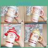 Girl Heart 600ml Stainless Steel Thermos With Handle And Lid For School And Outdoors