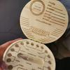 Milchzahndose Holz Kinder Zahnspeicher Zahnfee Dose Organizer Milchzähne Holz Andenken Sammeln Zähne Nabelschnurbox