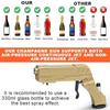 Champagne Wine Dispenser Bottle Beer Ejector Feeding Bottle Beer Spray Gun Bottle Cap Wine Stopper Ejector Feeding Wine Stopper