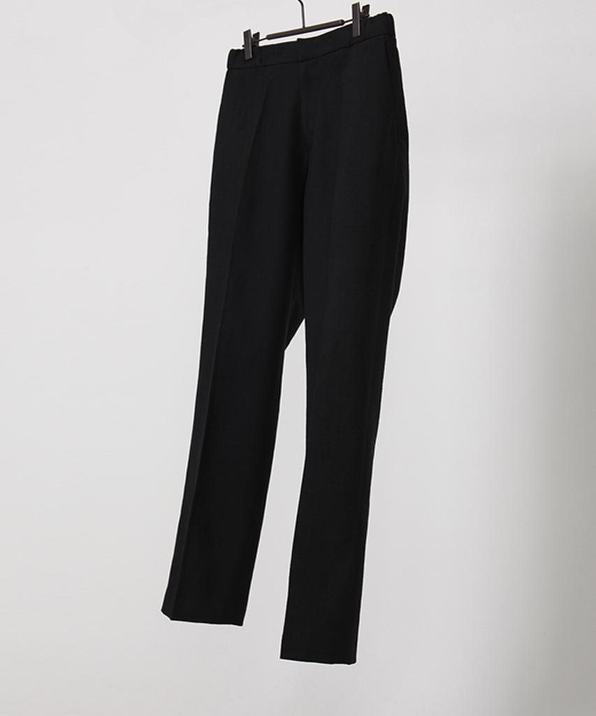 PALETOT Half-Banding Linen Trousers_Black