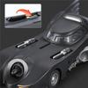1/32 Classic Movie Car Batmobile Bat Alloy Sports Car Model Diecast Metal Toy Concept Racing Car Model Sound And Light Kids Gift