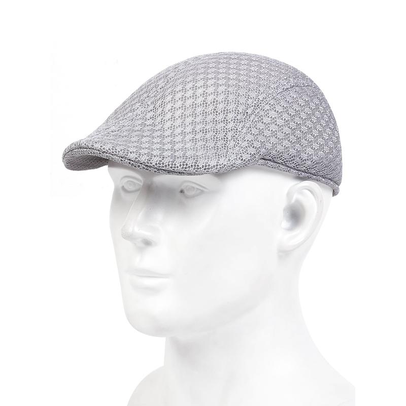 Unisex Mesh Breathable Beret Cap Outdoor Sunscreen Men's Taxi Driver Hats Leisure Sports Golf Caps Newsboy Hat