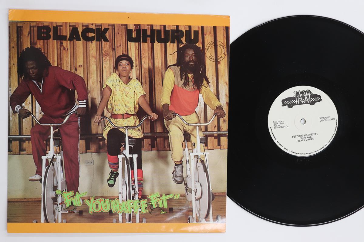 

12inch Record BLACK UHURU Fit You Haffe Fit BUT1 Taxi 1985 UK Reggae Ska Dub Used