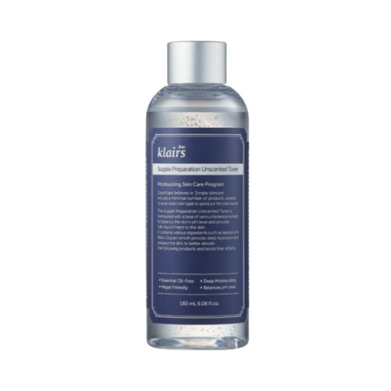Klairs Supple Preparation Unscented Toner 180ml