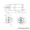 12V Gear Motor Low Speed Small Gearboxes Reducer High Torque Electric Speed Reduction Geared Motor for intelligent Car Toy
