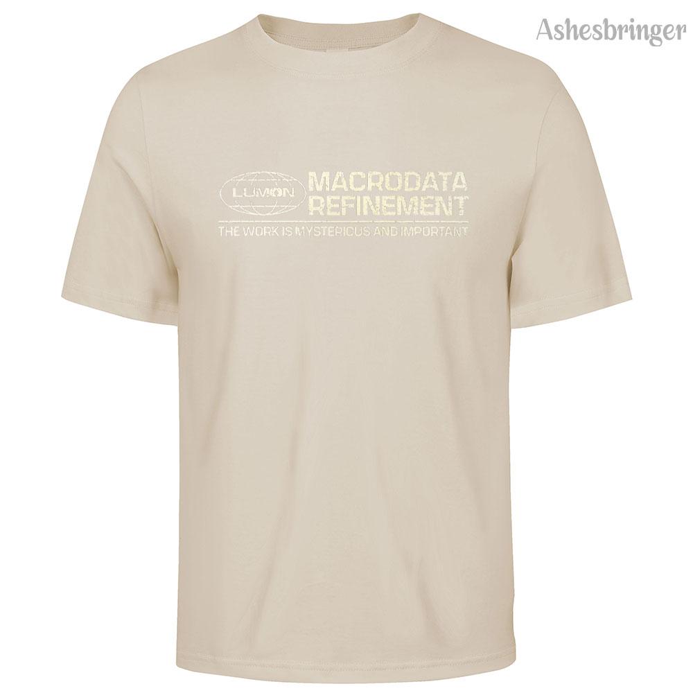 Pánské bavlněné grafické tričko Práce je tajemná a důležitá Streetový ležérní styl Tričko pro muže a ženy