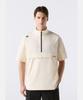 DESCENTE Stretch Woven Short Sleeve Anorak Ivory Sr223Uan44