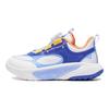 נעלי ריצה לילדים Li Ning נוחות, רב-תכליתיות, מונעות החלקה, נמוכות, נעלי ספורט לילדים, לבן-כחול YKNT114-5