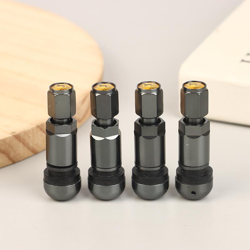 4 Buc. Aliaj Aluminiu Mașină Tubeless Roată Anvelopă Valvă Durabilă Profesională Accesorii Anvelopă Auto Tijă Fund Rotund Capac Hexagonal Mașină