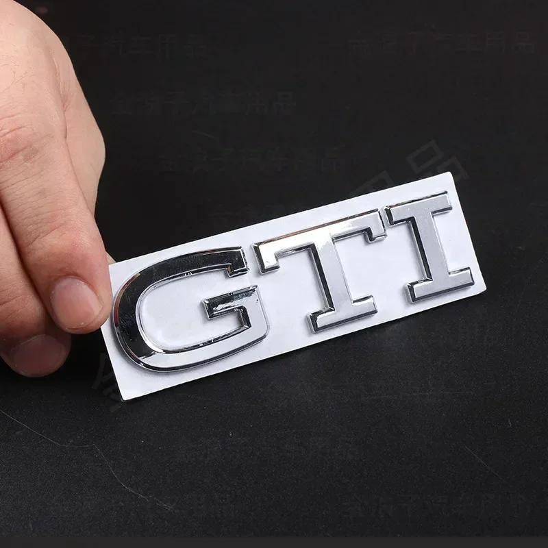 New R Emblem Car Metal Body Tail Trunk Sticker Accessories For Volkswagen VW GTI Rline Polo Golf MK8 Touareg Passat Magotan CC zd0