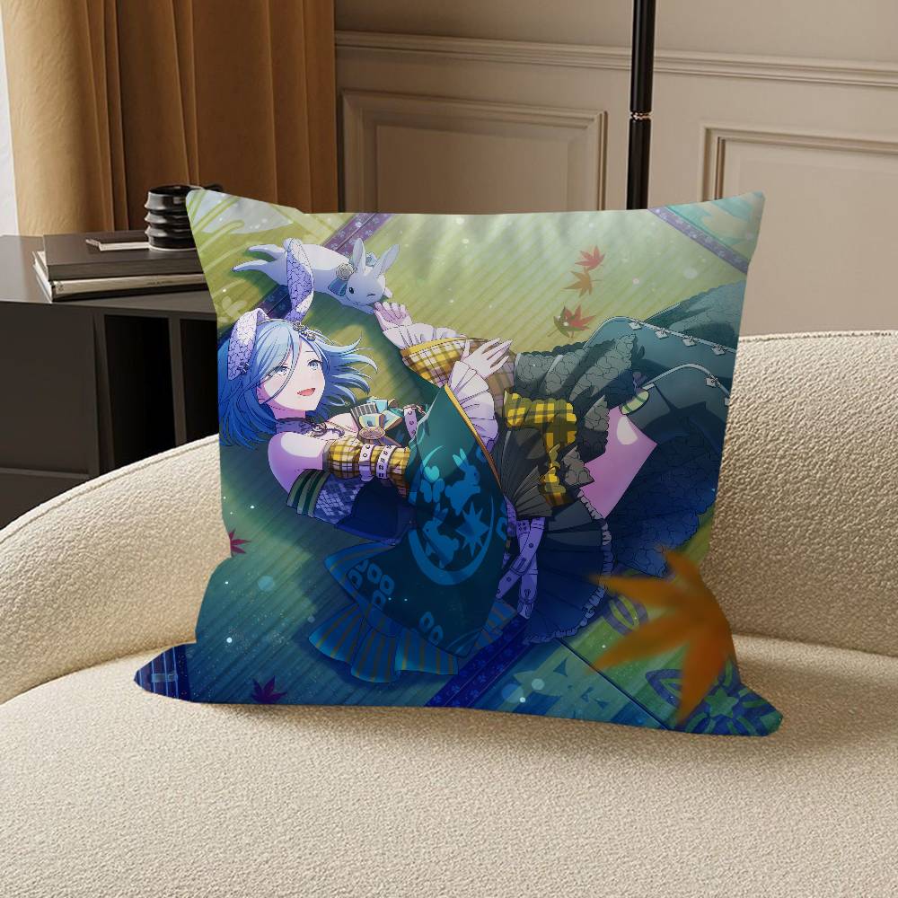 Hinomori Shizuku Pillowcase toon Gift Cushion Cover Bedroom Home Sofa Chair Seat Decor pillow case