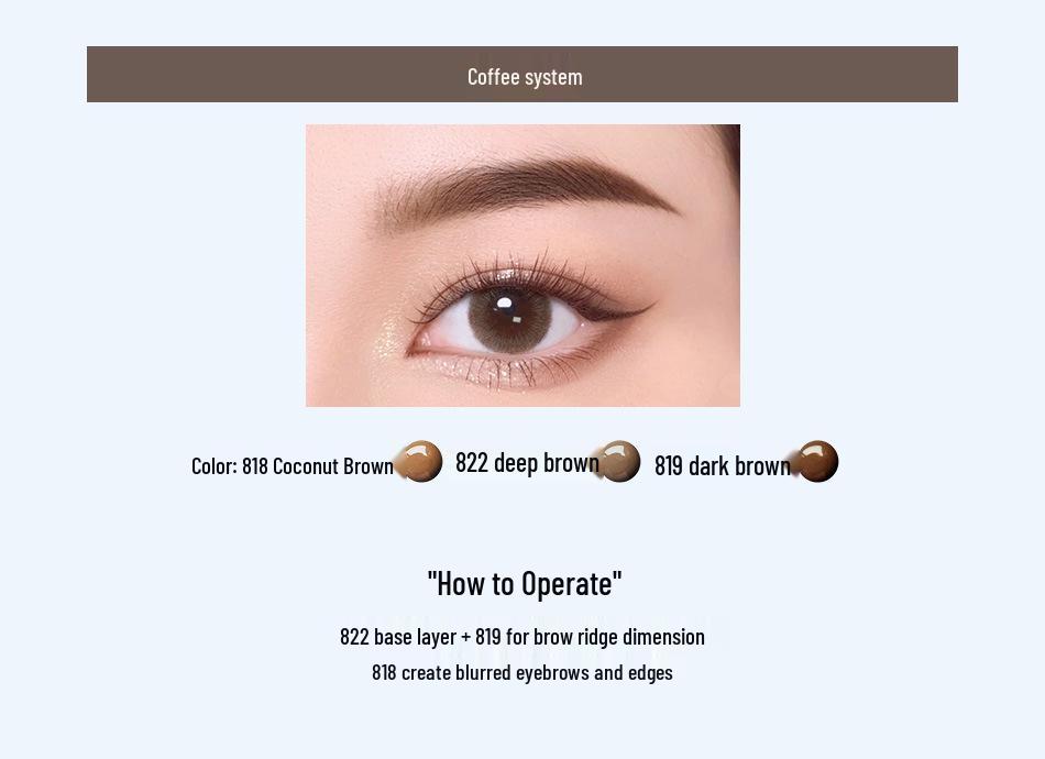 43 Elegante Farben: Microblading-Pigmente für Augenbrauen- und Lippen-Tattooing - Schönheitsstudio-Bedarf im europäischen Stil