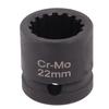 1/2" Antrieb 22mm 16-kant Nockenwellennuss für BMW B38 B48 B58 VANOS Ausbauwerkzeug