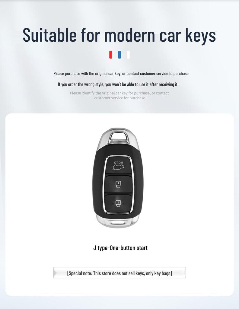 Key Case for Beijing Hyundai: Elantra, ix35, Langdong, Mingtu, ix25, Yuedong, Reina Models