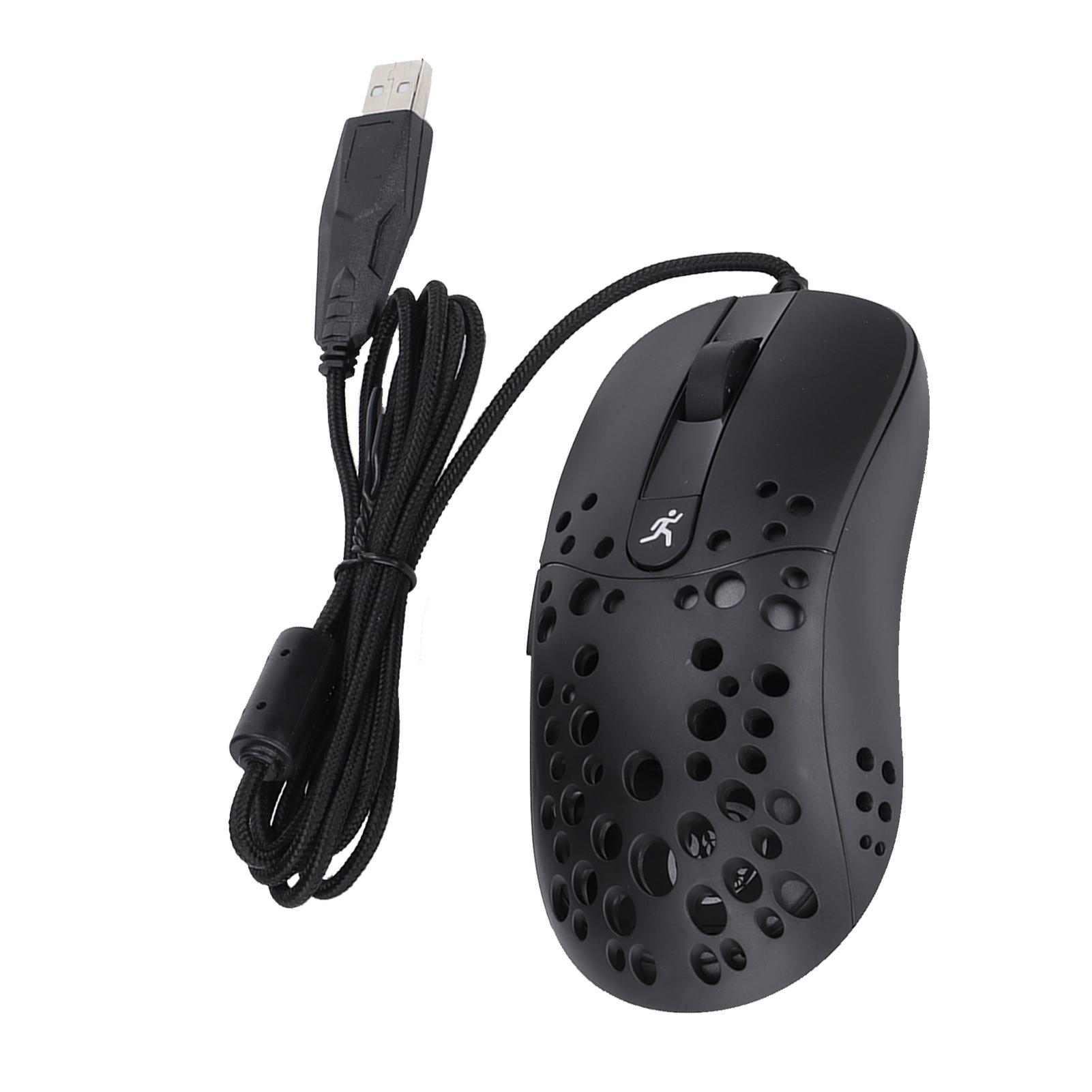 

HXSJ Gaming Mouse Wired Six Level Adjustable Precise Control 8000DPI RGB Mice for Windows PC Gamers