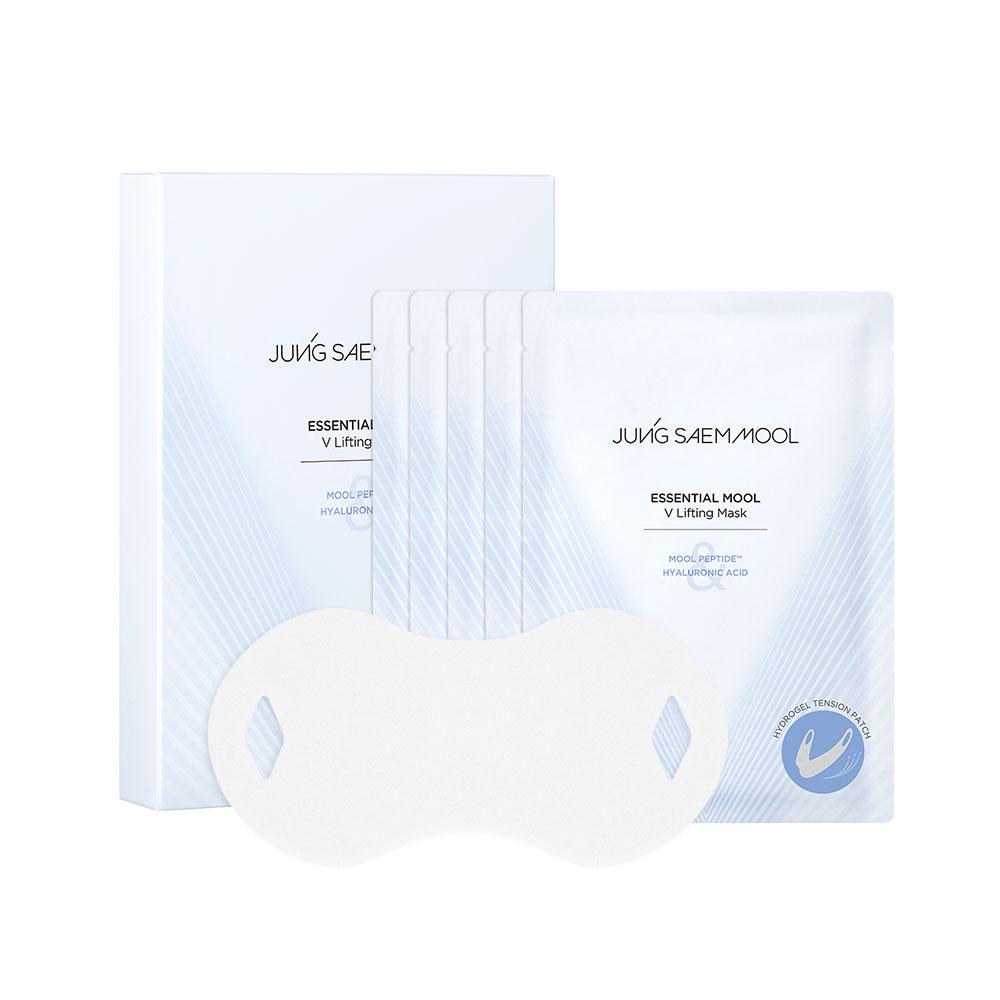 

Jung Saem Mool Essential Mool V Lifting Mask – Гидрогелевый лифтинг-уход, корейский 1 Box (5pcs)