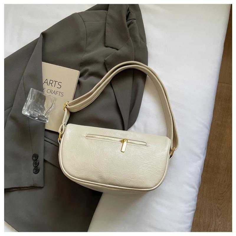 Shoulder Bag for Women, Crossbody Purse with Top Handle, Fashion PU Leather Handbag for Daily Use, Work, Shopping