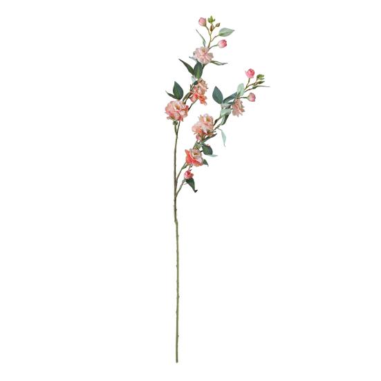 Künstliche Blumenstiele Faux-Seide Kunstblumen mit langen Stielen Kunstblumenzweige für Vase Blumenarrangement Heimhochzeit Tischdeko