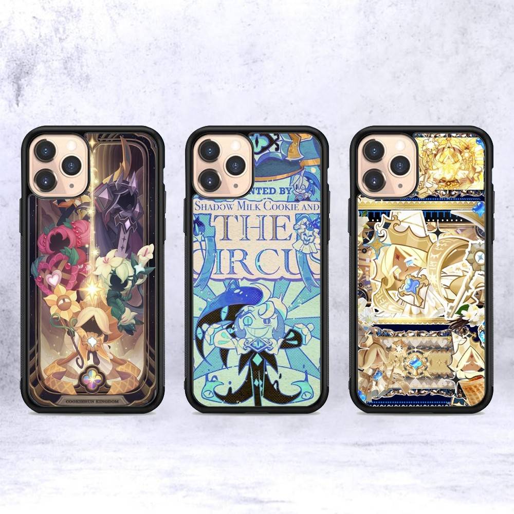 Game Cookie Run Kingdom Phone Case For IPhone 17 Pro 16 Plus 16 Pro Max 15 14 13 12 11 PC+TPU Back Cover