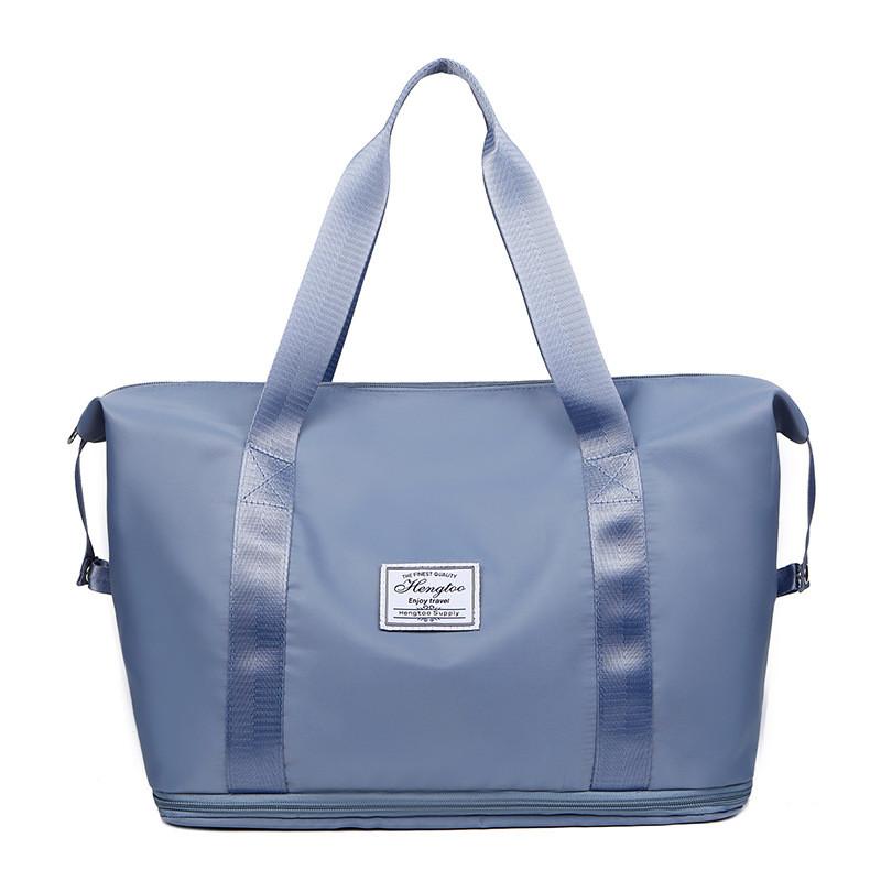Lightweight Nylon Travel Bag With Expandable Storage For Casual Trips