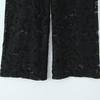 Kaslead New Women clothes Western Style Fashion Simple and Versatile Straight Lace Trousers