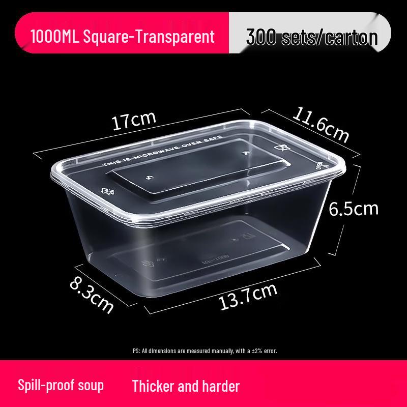 

Одноразовые круглые контейнеры Henton для еды на вынос