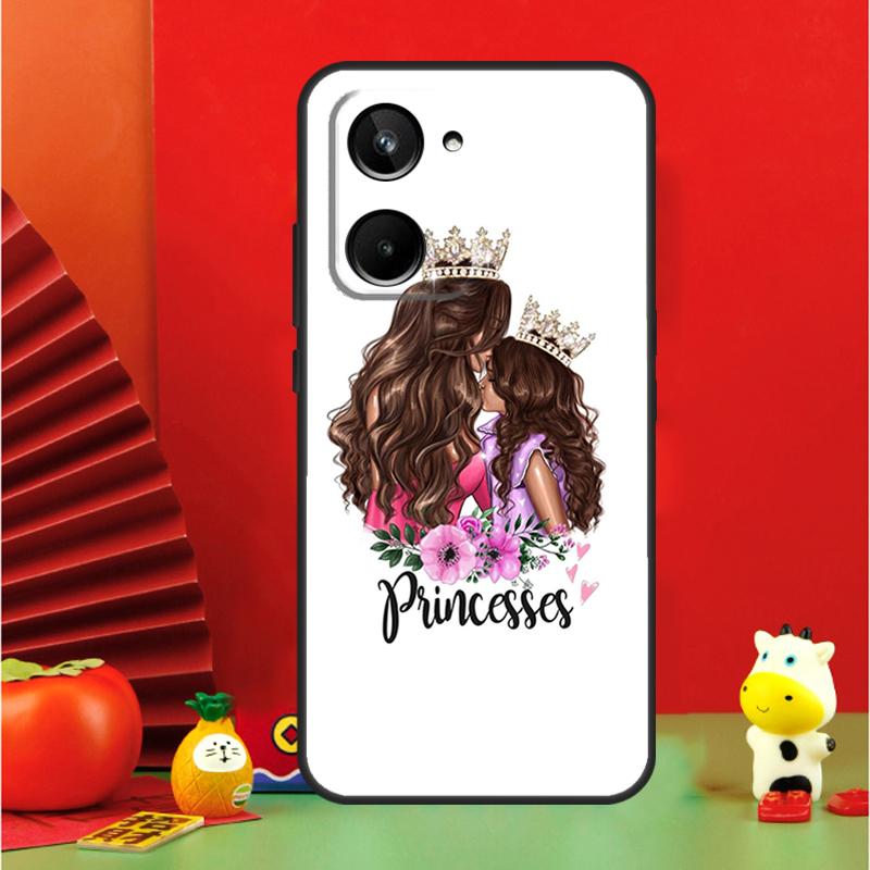 Beautiful Mother Daughter Son For Realme 10 11 12 13 14 Pro Plus 15 GT7 Pro GT6 C65 C67 C63 C61 C55 C51 C53 C35 C75 Case