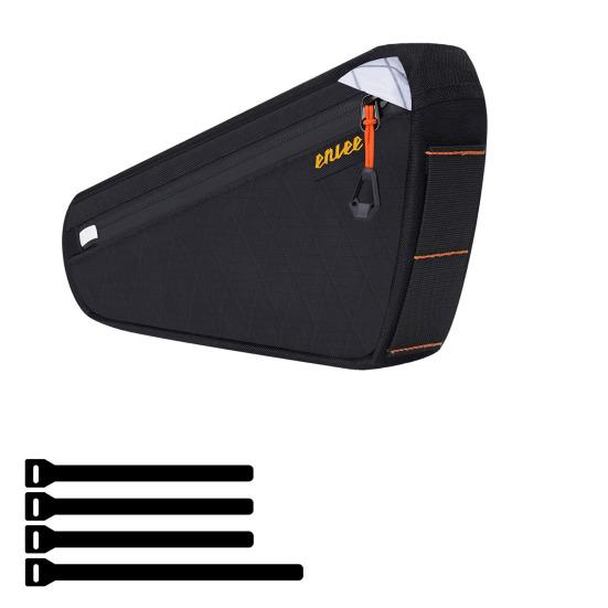 

1.7L Bicycle Top Tube Triangle Bag Waterproof Universal MTB Road Mountain Bike Seat Frame Tools Storage Pouch Cycling Bike Accessories чорний